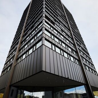 MasterPatio Sliding & Folding, MasterLine 8 Windows and MasterLine 8 Doors - Akara Tower located in Baden, Switzerland