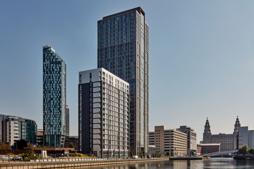 CW 65-EF Façades and ConceptSystem 77 Windows - The Lexington located in Liverpool, United Kingdom