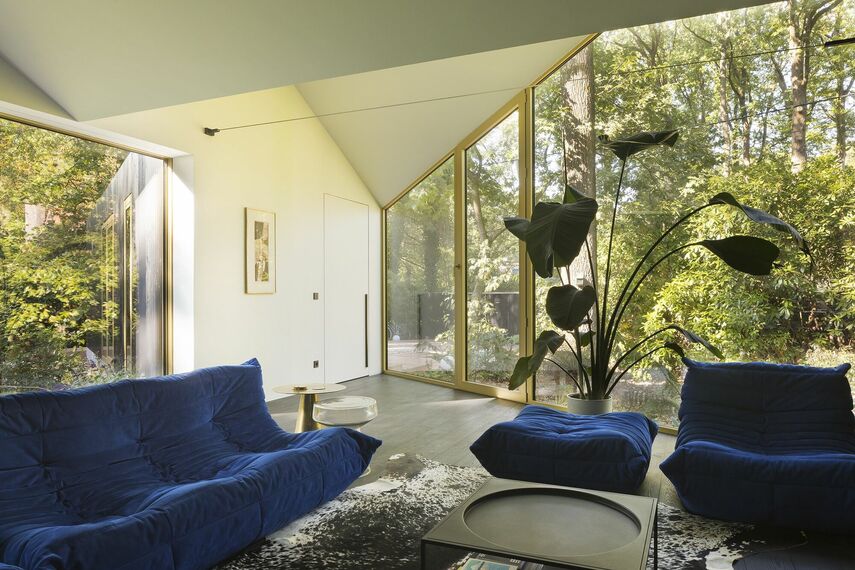 ConceptPatio 130 Sliding & Folding, ConceptSystem 77 Windows, ConceptSystem 77 Doors and CS 77-HI Doors - Becoming one with nature in Aalter located in Aalter, Belgium