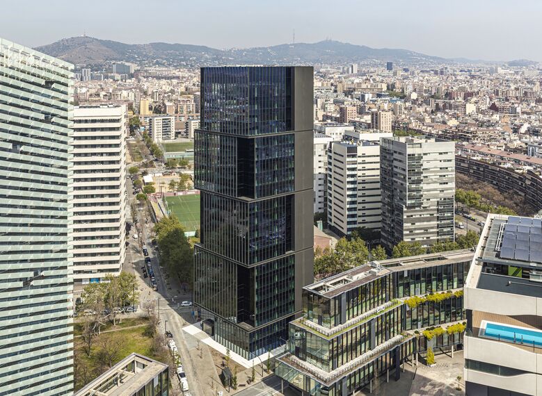 ConceptWall 50 Façades and CW 50-SC Façades - Torre Puig II located in Barcelona, Spain