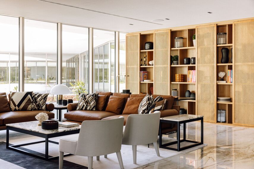 ConceptWall 60 Façades, ConceptSystem 77 Doors and CW 60 Hidden Vent Façades - Infinity located in Lisbon, Portugal