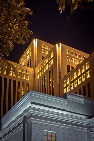 ConceptWall 50 Façades - Menorah Jewish Multifunctional Centre located in Dnepropetrovsk, Ukraine