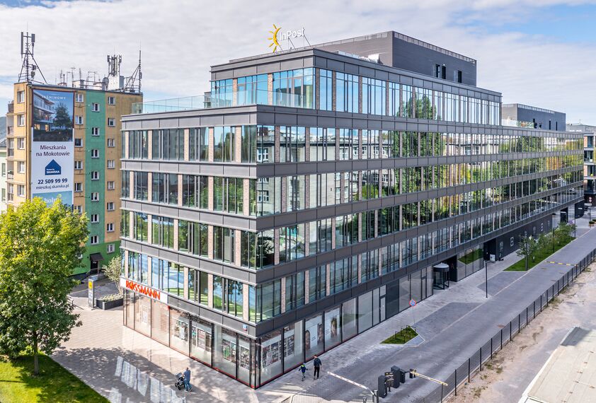 ConceptWall 50 Façades, MasterLine 8 Windows, CW 50-HI Façades, CW 50-SC Façades, MasterLine 8 HI Windows and MasterLine 8 Hidden Vent Windows - X20 located in Warsaw, Poland