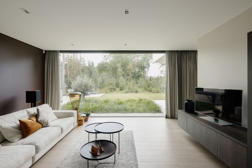 MasterLine 8 Windows, MasterLine 8 Doors, MasterPatio Sliding & Folding and MasterLine 8 HI Windows - Low-Energy Home Keerbergen located in Keerbergen, Belgium