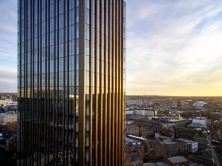 CW 65-EF Façades - Hadrian's Tower located in Newcastle upon Tyne, United Kingdom
