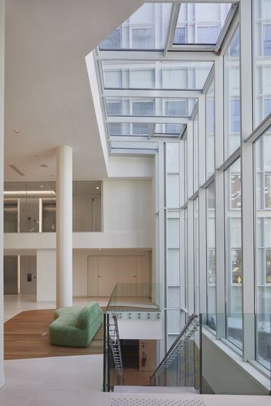 ConceptWall 60 Façades, ConceptWall 86 Façades and TS 68-HV Windows - Belles Feuilles located in Paris, France