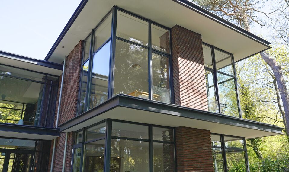 SlimLine 38 Windows and SlimLine 38 Doors - Villa Trompenberg located in Hilversum, The Netherlands