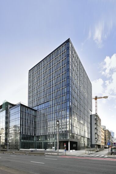CW 65-EF Façades - Copernicus located in Brussels, Belgium