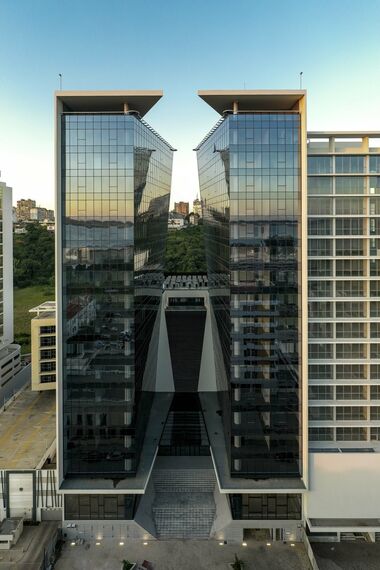 ConceptWall 50 Façades - Energy Towers located in Maputo, Moçambique