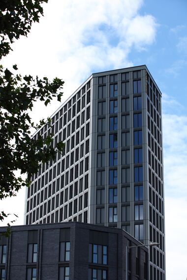 CW 65-EF Façades and MasterLine 8 Windows - Curzon Circle located in Birmingham, United Kingdom