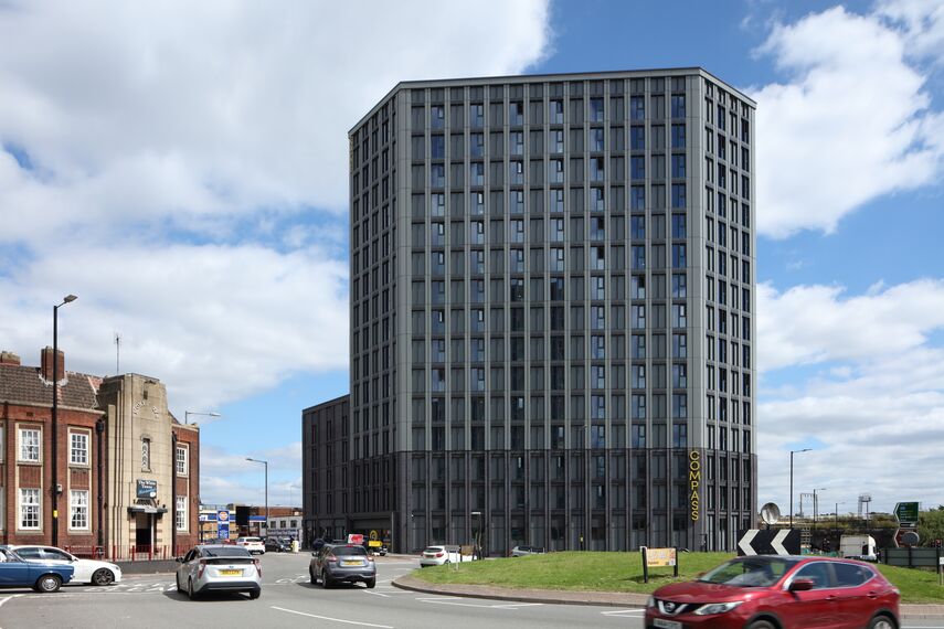 CW 65-EF Façades and MasterLine 8 Windows - Curzon Circle located in Birmingham, United Kingdom