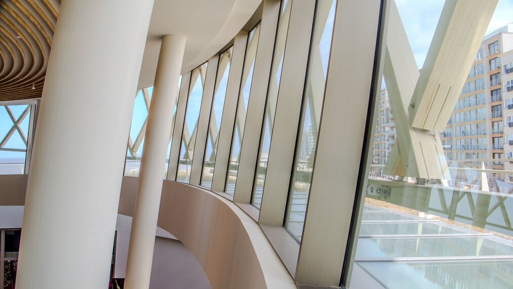 ConceptWall 50 Façades, MasterLine 8 Windows, MasterLine 8 Doors and MasterPatio Sliding & Folding - SILT Middelkerke located in Middelkerke, Belgium