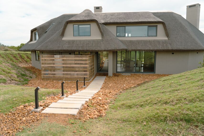 ConceptFolding 77 Sliding & Folding, MasterPatio Sliding & Folding, MasterLine 8 Windows, Mosquito Complementary Systems, MasterLine 8 Doors and MasterLine 8 Pivot Door Doors - Bush House located in Herbertsdale, South-Africa