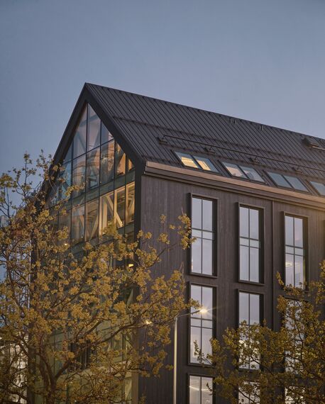 TimberWall 50 Façades - Habitat 7 located in Gothenburg, Sweden