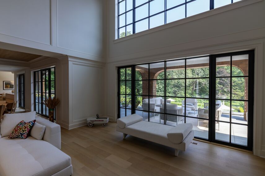 SlimLine 38 Windows, SlimLine 38 Ferro Windows, SlimLine 38 Doors, SlimLine 38 Ferro Doors and SlimPatio 68 Sliding & Folding - Aurum Residence located in Brookville, United States of America