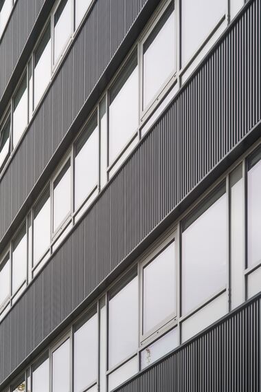 ConceptWall 50 Façades, CD 68 Doors and TS 68 Windows - College/University University of Rouen located in Rouen, France