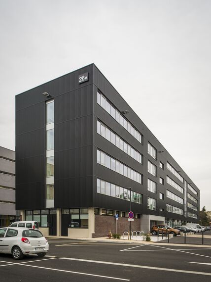 ConceptWall 50 Façades, CD 68 Doors and TS 68 Windows - College/University University of Rouen located in Rouen, France