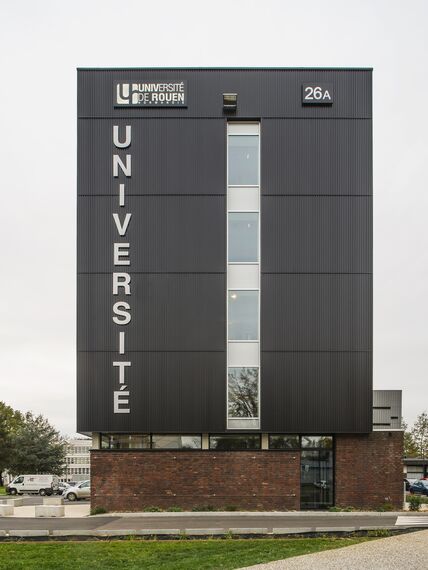 ConceptWall 50 Façades, CD 68 Doors and TS 68 Windows - College/University University of Rouen located in Rouen, France