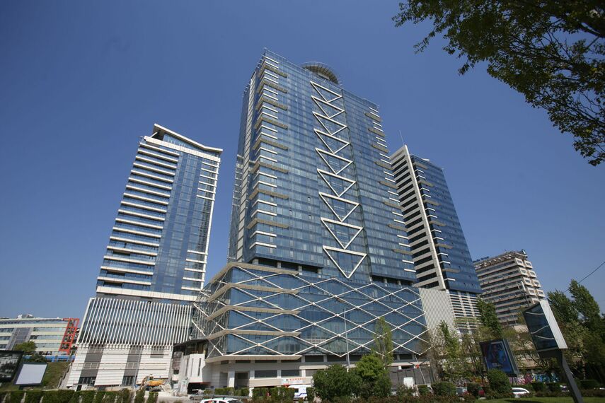 CW 86 Standard Façades and CW 86-EF Façades - Apartmentcomplex Millennium Centre Towers located in Sofia, Bulgaria