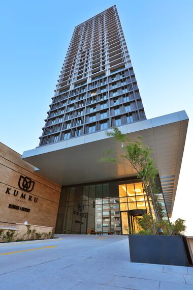 ConceptWall 50 Façades, ConceptSystem 68 Windows, ConceptSystem 59 Windows and ConceptPatio 155 Sliding & Folding - Apartmentcomplex Kuzu Kumru located in Ankara, Turkey