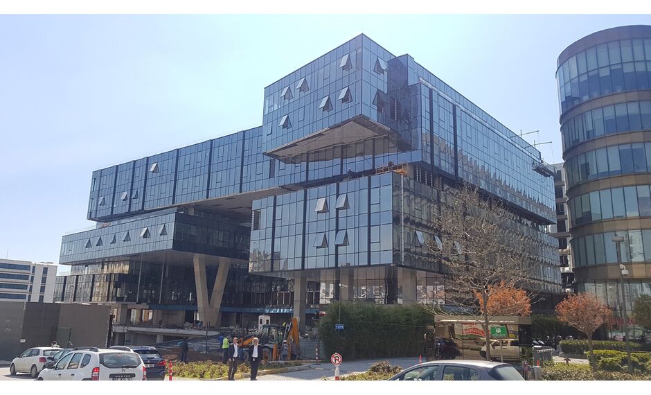 ConceptSystem 68 Windows and CW 50-SC Façades - Office building Volume Istanbul located in Istanbul, Turkey