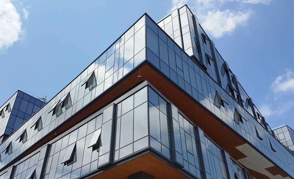 ConceptSystem 68 Windows and CW 50-SC Façades - Office building Volume Istanbul located in Istanbul, Turkey