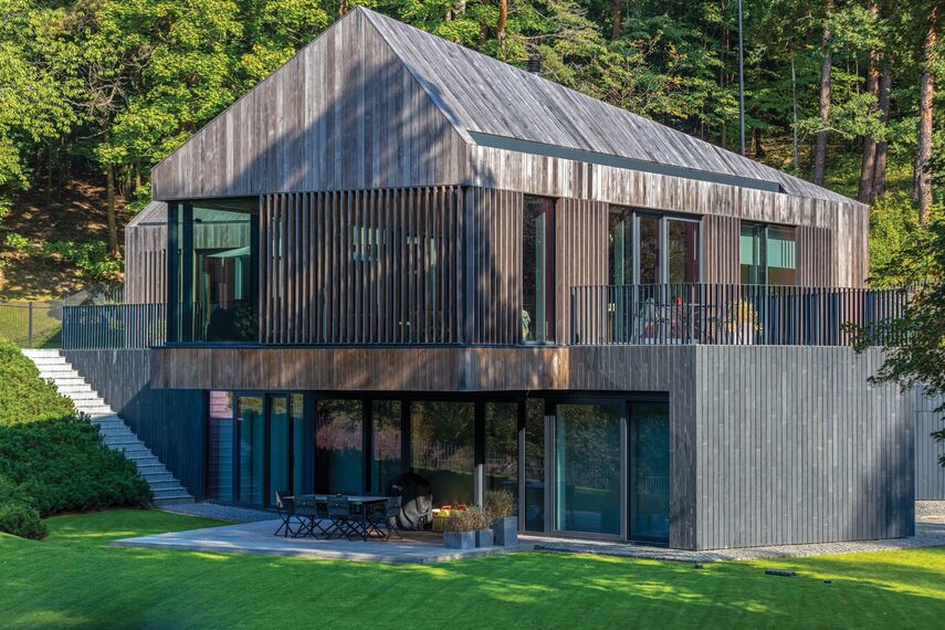 CS 86-HI (c) Cancelled Systems and CW 50-HI Façades - Valley Villa located in Vilnius, Lithuania