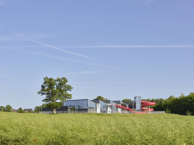 ConceptWall 50 Façades - Sports Centre Aquatique Beaucouze located in Beaucouzé, France