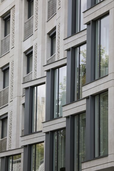 ConceptPatio 155 Sliding & Folding, ConceptSystem 77 Doors, ConceptPatio 130 Sliding & Folding, CW 86 Standard Façades and CW 86-EF Façades - 190 The Strand located in London, United Kingdom