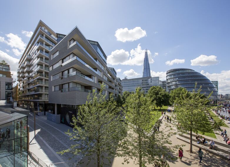 ConceptSystem 68 Windows, ConceptWall 60 Façades, ConceptPatio 130 Sliding & Folding, ConceptSystem 77 Windows, ConceptSystem 77 Doors and ConceptWall 50 Façades - One Tower Bridge located in London, United Kingdom