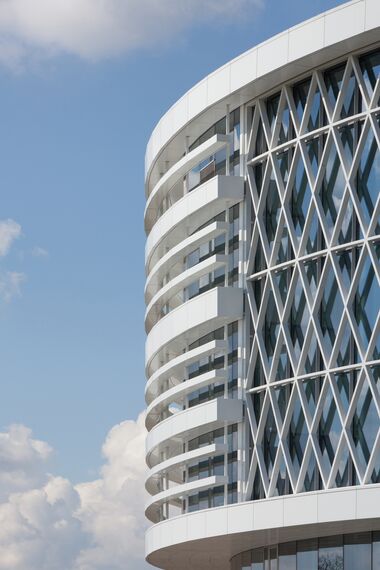 ConceptSystem 77 Windows and ConceptWall 50 Façades - Office building Barco One Campus located in Kortrijk, Belgium