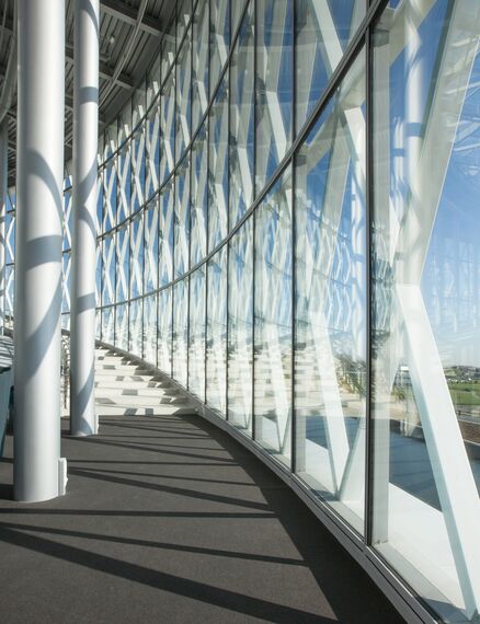 ConceptSystem 77 Windows and ConceptWall 50 Façades - Office building Barco One Campus located in Kortrijk, Belgium