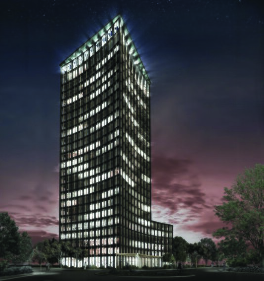 CW 65-EF Façades - Apartmentcomplex Ceres Tower located in Basel, Switzerland