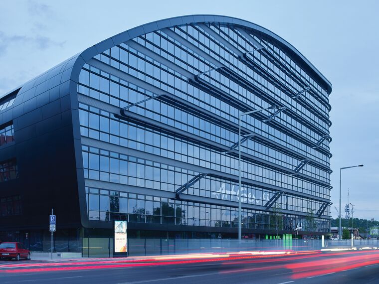 ConceptWall 50 Façades - Office building ArtGen located in Prague, Czech Republic