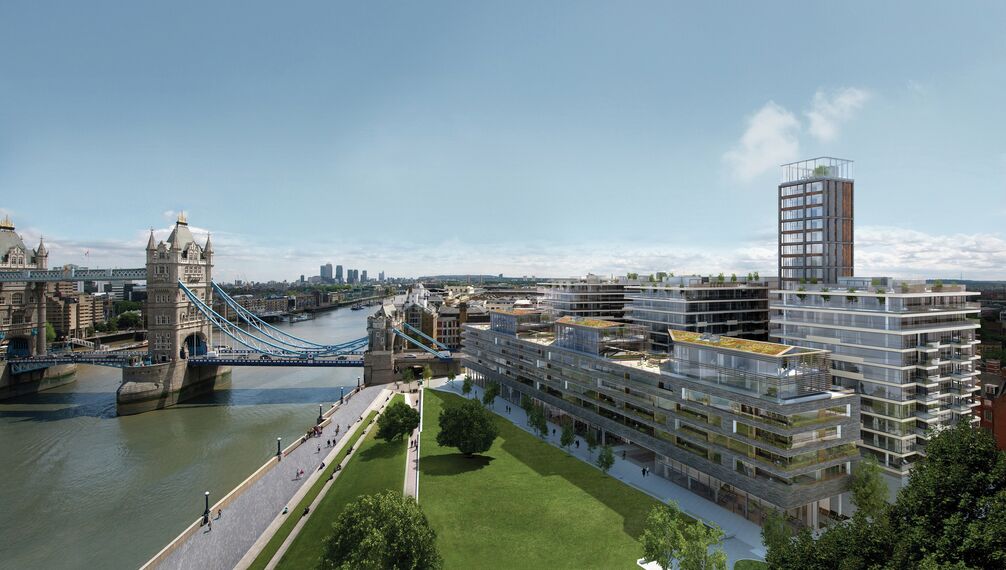 ConceptSystem 68 Windows, ConceptWall 60 Façades, ConceptPatio 130 Sliding & Folding, ConceptSystem 77 Windows, ConceptSystem 77 Doors and ConceptWall 50 Façades - One Tower Bridge located in London, United Kingdom