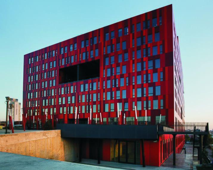 CW 50-SC Façades - Business center Lapishan located in Istanbul, Turkey