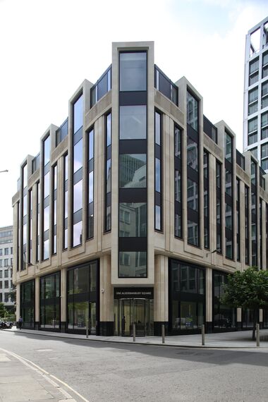 ConceptWall 50 Façades - Office building 1 Aldermanbury Square located in London, United Kingdom