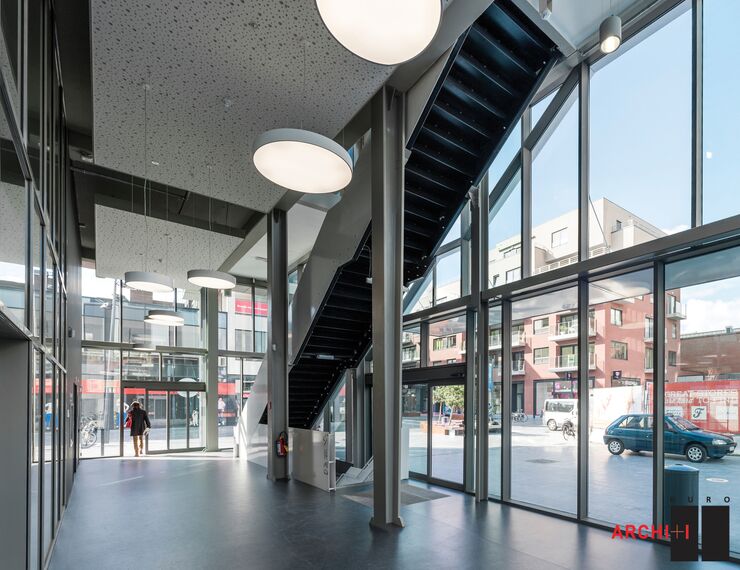ConceptWall 50 Façades and CS 86-HI (c) Cancelled Systems - Knowledge Centre ARhus located in Roeselare, Belgium