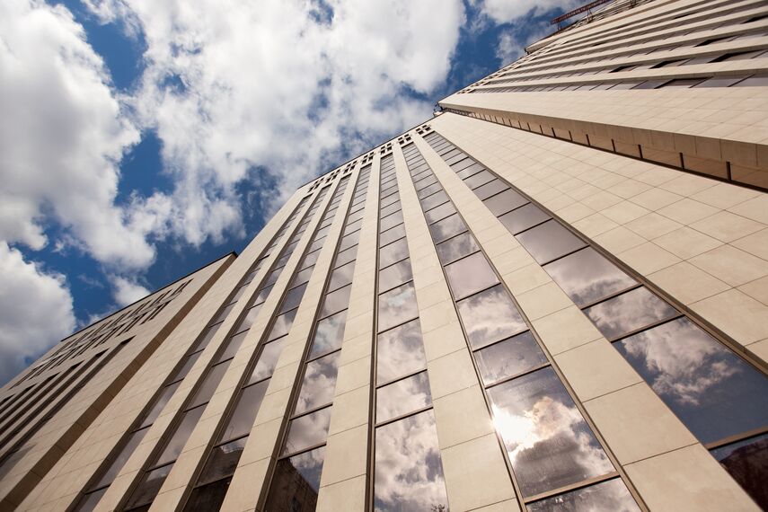 ConceptWall 50 Façades - Menorah Jewish Multifunctional Centre located in Dnepropetrovsk, Ukraine