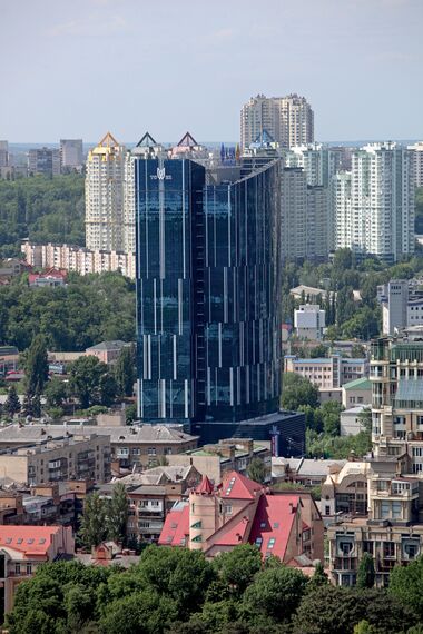 ConceptSystem 77 Doors, ConceptWall 50 Façades and ConceptSystem 77 Windows - Business center 101 Tower located in Kiev, Ukraine