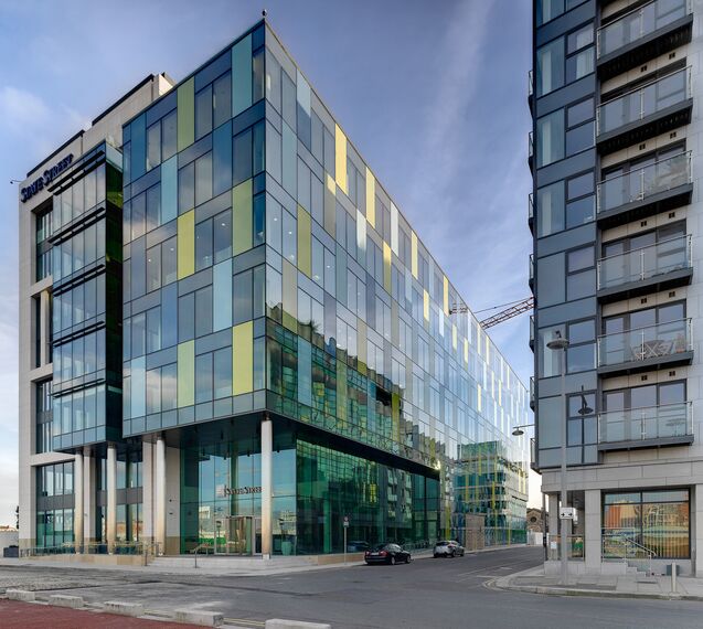 ConceptWall 60 Façades - Office building Sir John Rogerson's Quay located in Dublin, Ireland