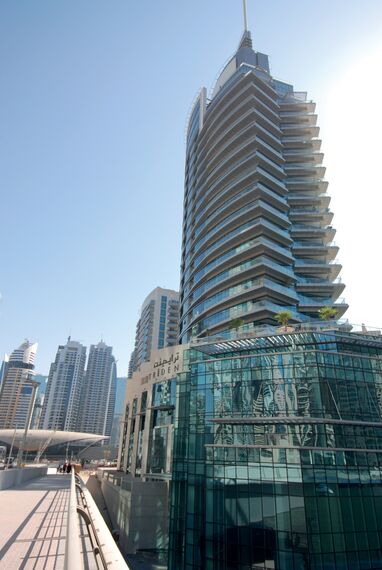 ConceptWall 50 Façades - Apartmentcomplex Bayside Residence located in Dubai, United Arab Emirates