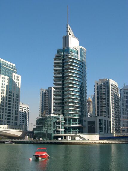 ConceptWall 50 Façades - Apartmentcomplex Bayside Residence located in Dubai, United Arab Emirates