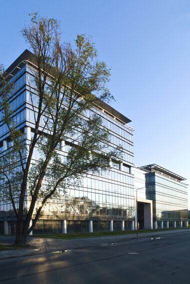 ConceptWall 50 Façades - Business center Marynarska Business Park located in Warsaw, Poland