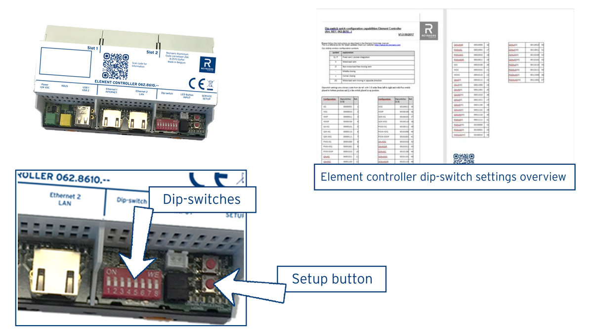 Element controller method 2