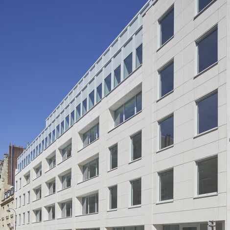 ConceptWall 60 Façades, ConceptWall 86 Façades and TS 68-HV Windows - Belles Feuilles located in Paris, France