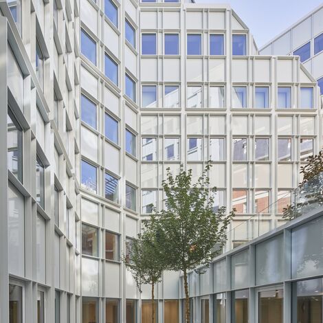 ConceptWall 60 Façades, ConceptWall 86 Façades and TS 68-HV Windows - Belles Feuilles located in Paris, France