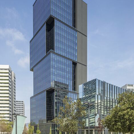 ConceptWall 50 Façades and CW 50-SC Façades - Torre Puig II located in Barcelona, Spain