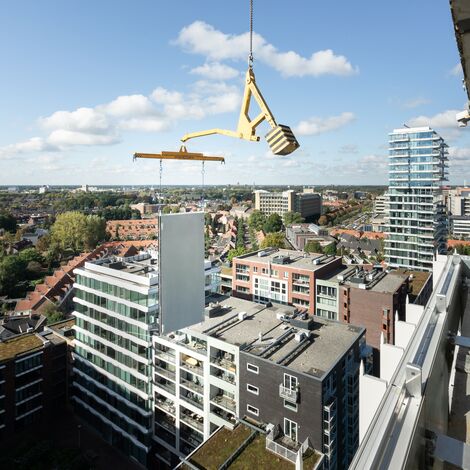 CS 77 Standard Doors and CS 77 Doors - Groene Toren Eindhoven located in Eindhoven, The Netherlands