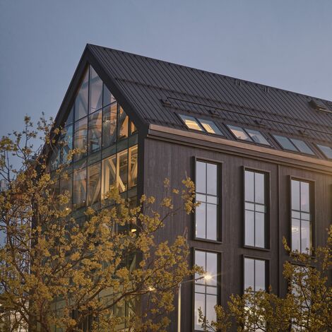 TimberWall 50 Façades - Habitat 7 located in Gothenburg, Sweden